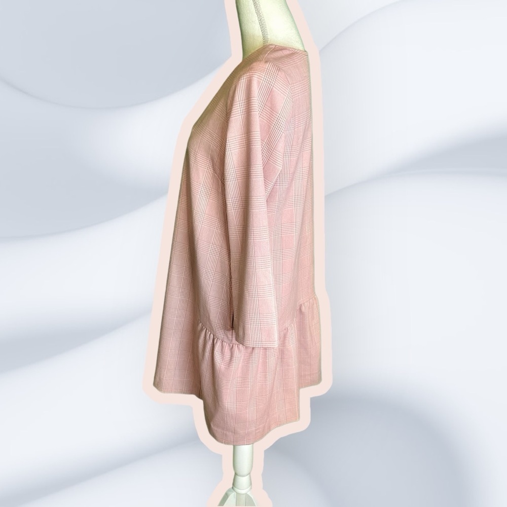 Hatch Pink Plaid ‘Heidi’ Maternity Dress Size 0 ASO Meghan McCain - Picture 13 of 16